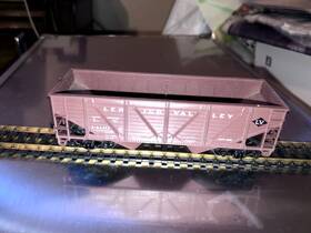 5423 Athearn Ho 34ft Ft C/s Open Top Hopper Lehigh Valley 1400