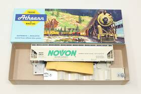 55610 Athearn Ho Greenway 55ft Covered Hopper Novon Novx Gray Kit