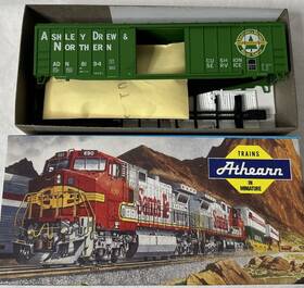 8194 Athearn 5681 50 Sd Rail Box Car Ashley Drew And Northern Adn