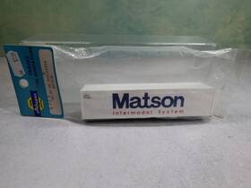200386 Athearn 5725 Ho Scale 40ft Smooth-side Container Matson #200386