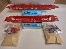 5871 Athearn Ho Arizona And California Rr Arzc Gunderson Maxi Iii 48ft Double Stack Bb
