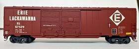 67579 Athearn Ho Scale Steel Rtr 50ft Double Door Box Car Erie Lackawanna Kadees #67579