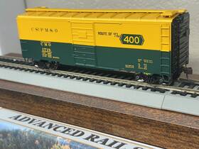 70326 Athearn Chicago St Paul Mpls And Omaha - Cnw Route Of 400 40ft Box Car Ho Scale New Rare