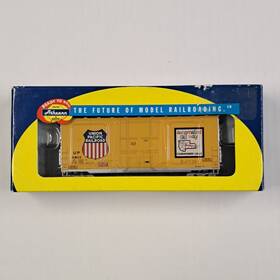 70851 Athearn #70851 Ho Scale Union Pacific Railroad 40ft Hi-cube Plug Door Box Car New