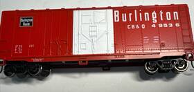 49536 Athearn 71964 Cb&q 40ft Grain Box Car #49536 Ready To Roll Burlington Train #71964 49536 Athearn 71964 Cb&q 40ft Grain Box Car #49536 Ready To Roll Burlington Train #71964
