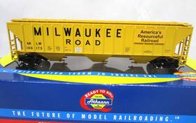 72349 Athearn Ho Scale Milw Milwaukee Road 54ft Ps Covered Hopper Car Nos
