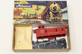 72901 Athearn Ho Blue Box 1262 Caboose Canadian National Cnr Red Kit