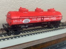 73691 Athearn Cooks Paint And Varnish Triple Dome Tank Car Ho Scale New