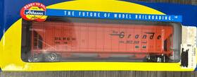15638 Athearn 73811 Rtr Ho Scale #73811 54 Fmc Covered Hopper Rio Grande Nib