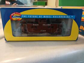 4-window Athearn 74314 Ho North Eastern Caboose Rock Island 17605 Nib