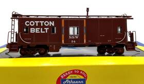 74699 Athearn Ho Bay Window Caboose Cotton Belt Ssw 54