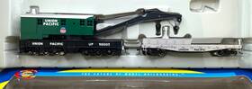 75390 Athearn Ho 200 Ton Crane Tender Union Pacific Up