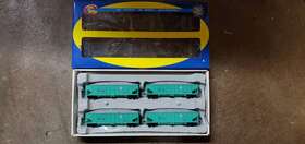 76423 Athearn Ho Union Pacific 40ft Outside Braced Ballast Hopper 4-pack