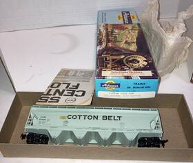79486 Athearn Ho Blue Box 1918 55ft Cf Covered Hopper Cotton Belt Ssw Built