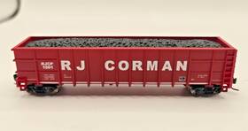 1501 Athearn 797534038288 N Thrall High Side Gondola With Load Rj Corman Rjcp # Train Car Mint