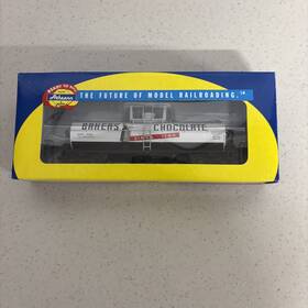 31057 Athearn 797534072763 Ho Scale Bakers Chocolate Gatx Chemical Tank Car Model Train 7276