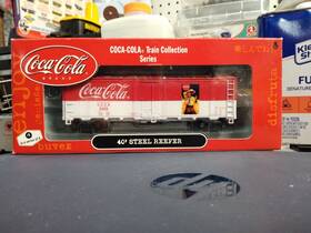 Athearn 797534083240 Coca Cola 40ft Steel Reefer Car Train Collection Series 5 Of 6 Ho In Box