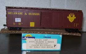 26045 Athearn 797534083509 Ho Bev-bel Delaware And Hudson Restenciled 50ft Single Door Boxcar #26045