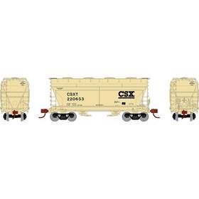 Athgn24681 Athearn 797534246812 Acf 2970 Covered Hopper Csxt 220653 N Rolling Stock