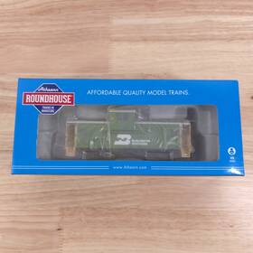 10572 Athearn 797534879218 Burlington Northern Wide Vision Caboose Ho Scale Train Car Nos