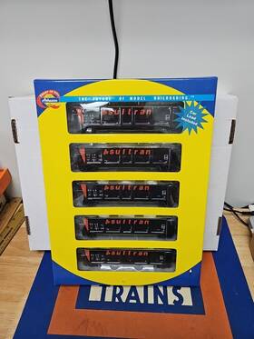 Athearn 797534949393 94939 Sultran Sulx 50 Bathtub Gondola With Load 5 Pack