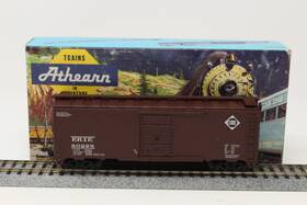 80228 Athearn Ho 40ft Box Car Erie Small Diamond Red Rtr