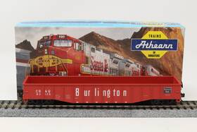 83125 Athearn Ho Blue Box 50ft Ob Gondola Burlington Cb&q Built