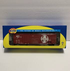 151901 Athearn 87422 Rtr Santa Fe 50ft Box Car Atsf Super Shock Control Nos