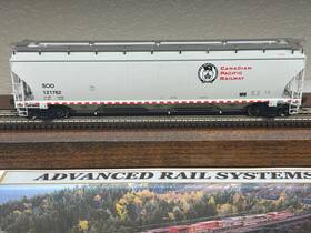 89254 Athearn Cp Rail / Soo Line- Beaver Logo 55ft Trinity 3-bay Hopper Car Ho Scale Rtr New