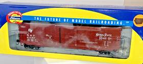81587 Athearn 91222 Ho Scale Rtr Nickel Plate Nkp 50ft Combination Door Box Car #81587