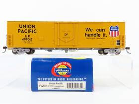 499017 Athearn 91269 Ho Scale Up Union Pacific Railroad 50ft Plug Door Box Car #499017