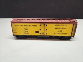 91309 Athearn Ho Scale Fruit Growers Express 40ft Reefer Box Car Fdex 9254