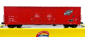 600591 Athearn 91375 Ho 50ft Double Plug Door Boxcar Chicago And North Western Cnw #600591