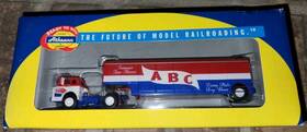 91984 Athearn Ford C Tractor With Beverage Trailer Abc Beer #