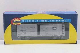 20064 Athearn 92272 Ho #92272 Rock Island 40ft Boxcar R.i. Steel Wheels And Couplers Rtr