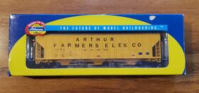 92762 Athearn Arthur Farmers Elevator 54 Fmc Covered Hopper Box Car #114