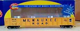 Hh-54 Athearn 92831 Ho Gauge Milwaukee Road 52ft Mill Gondola With Coil Steel Load