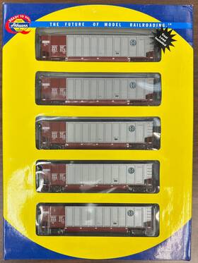 93037 Athearn 93021 Ho Bnsf Bethgon Coalporter Hopper Car 5-pack Ln/box