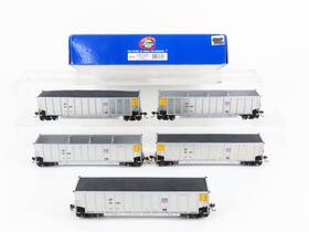 93022 Athearn Ho Scale Up Union Pacific Railroad Bethgon Coalporter 5-car Set