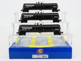 94266 Athearn Ho Scale Prox Procor 30k Gallon Ethanol Tank Car 3-pack