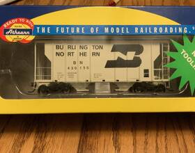 430135 Athearn 95505 Ho Burlington Northern Bn #430135 Ps 2600 2-bay Covered Hopper