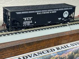 95623 Athearn Baltimore And Ohio 3 Bay Open Top Coal Hopper Set Of 6 With Loads -ho Scale New Rare
