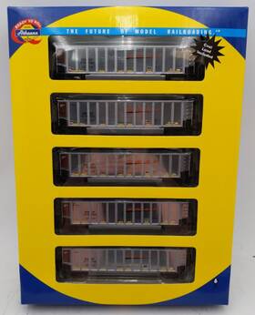 97450 Athearn Ho Scale Bnsf Bethgon Coalporter Hopper Car 5 Pack Nib