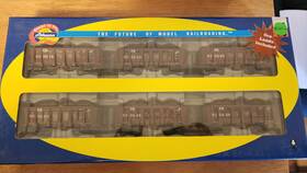 97653 Athearn 97654 Conrail G38 26ft Low Side Ore Car 6 Pack Ho Scale