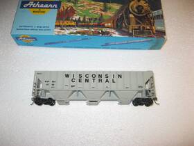 97809 Athearn Ho Scale Limited Edition Walthers/athearn Wisconsin Central Covered Hopper Kit