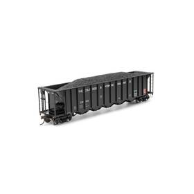 Ath-1011 Athearn Ho Ath Ortner 5-bay Rapid Discharge Hopper Cw #103