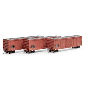 Ath-1127 Athearn Ho Ath 50ft Acf Outer Post Box Car Bkty #152953/152981/152991 3