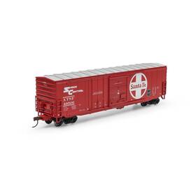 Ath-1333 Athearn Ho Atsf 50ft Acf Combo Door Boxcar #49506