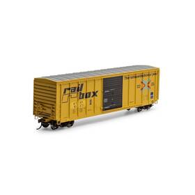 Ath-1366 Athearn Ho Ath 50ft Ps 5277 Box Car Atsf Primed For Grime Ftex-railboxft #51371