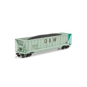 Ath-1403 Athearn Ho Ath Berwick Bathtub Gondola With Load Prax Primed For Grime #99003